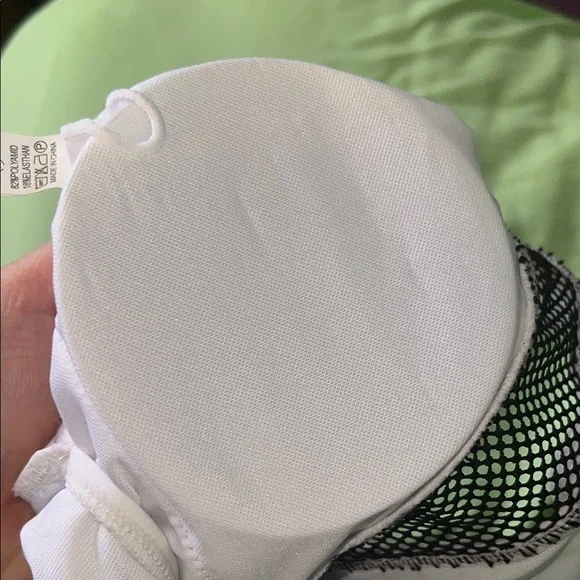 Stylish One Piece Swimsuit one shoulder - White and Black - Picture 8 of 8